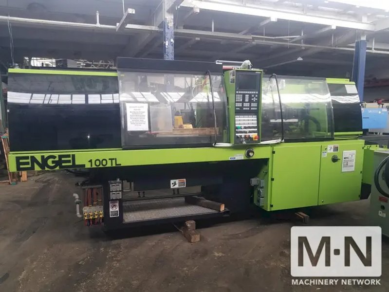 110 TON 6.5 OZ ENGEL MODEL ES330/100  LIM SILICONE INJECTION MOLDING MACHINE MFG 2003