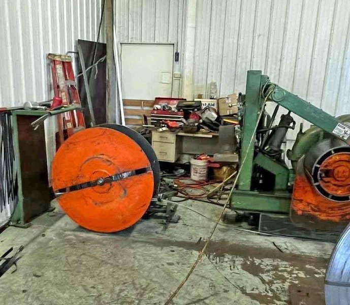 12" x 4.00" x 6,000# Yoder Slitting Line STOCK#3224