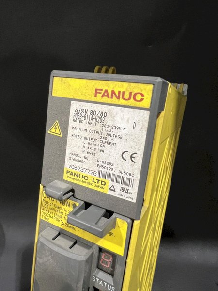 Fanuc Servo Amplifier A06B-6114-H209 A20B-2100-0471/09B TESTED
