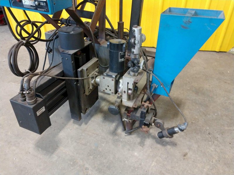 144" RANSOME TANK SEAM WELDER WITH MILLER WELDING COMPONENTS: STOCK 13395