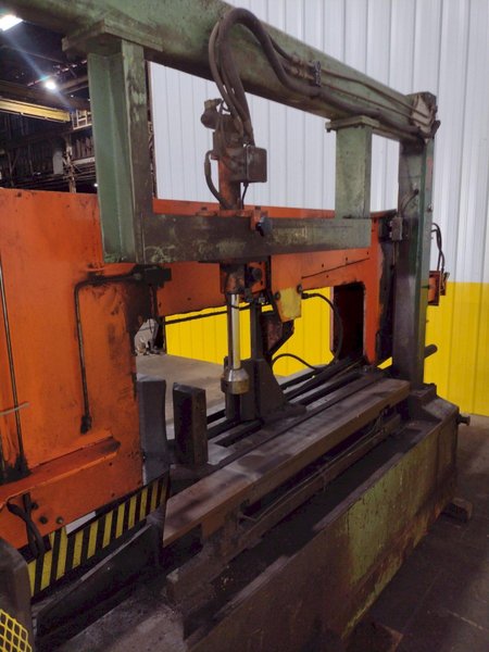 50" X 20" PEDDINGHAUS SERIES #1250-510 STRUCTURAL STEEL HORIZONTAL SAW: STOCK #19129