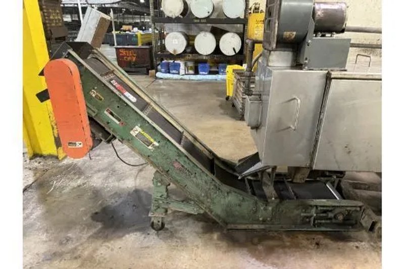 ROACH 10" WIDE BELT CONVEYOR, STOCK # 14374J
