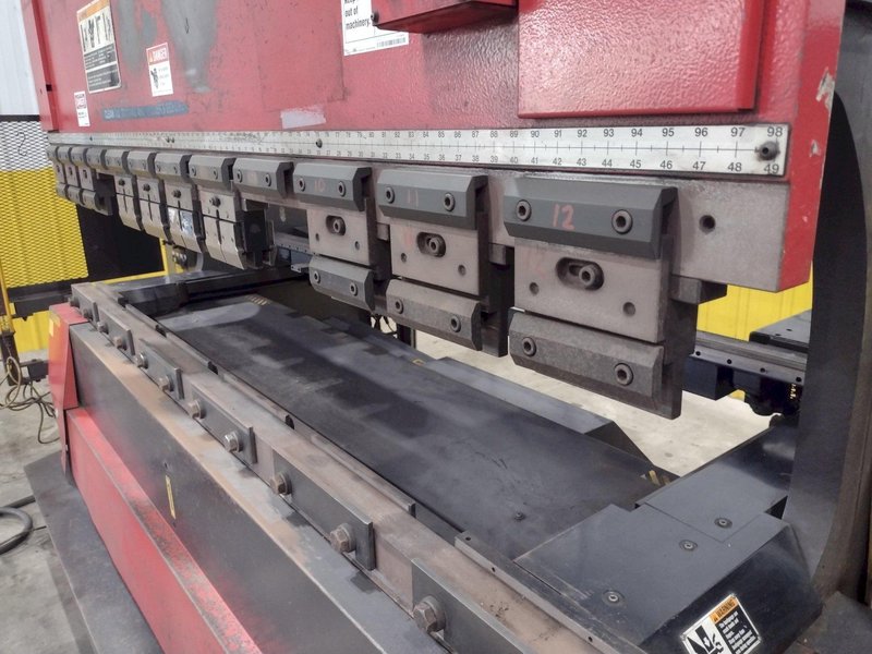 80 TON X 8' AMADA MODEL #FBD-8025 NT CNC HYDRAULIC PRESS BRAKE NEW 2004 : STOCK #23473