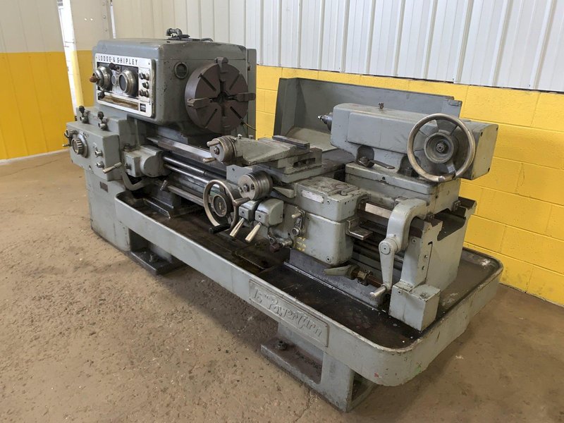 20.5" X 30" LODGE &amp; SHIPLEY POWERTURN ENGINE LATHE, 2-1/8" HOLE: STOCK 13121