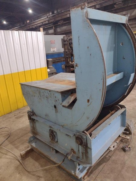 6,000 LBS x 42" BRANER POWERED COIL UPENDER FLIPPER: STOCK # 4393