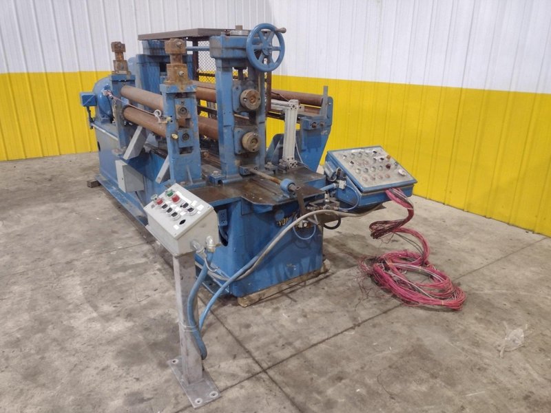 36” WIDE YODER SLITTING HEAD WITH POWERED FEED ROLLS: STOCK  #22951