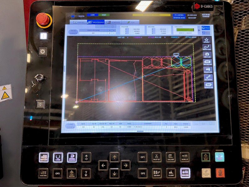 Mitsubishi ML3015eX-F60 Fiber Laser