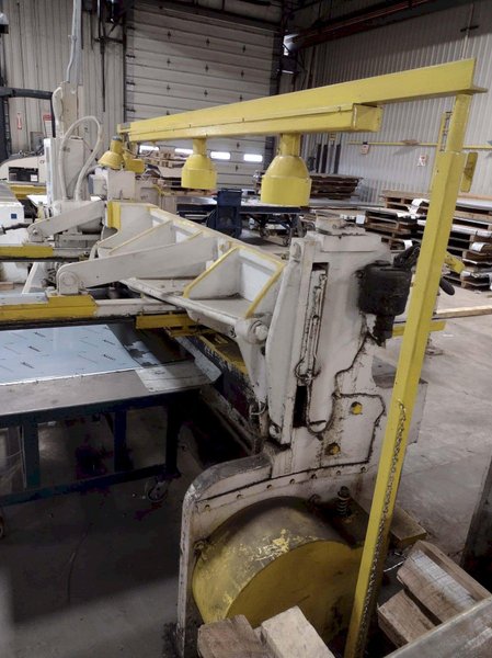 14 Gauge x 6′ Wysong 1472 Power Squaring Shear, 1995 – Squaring Arms Included