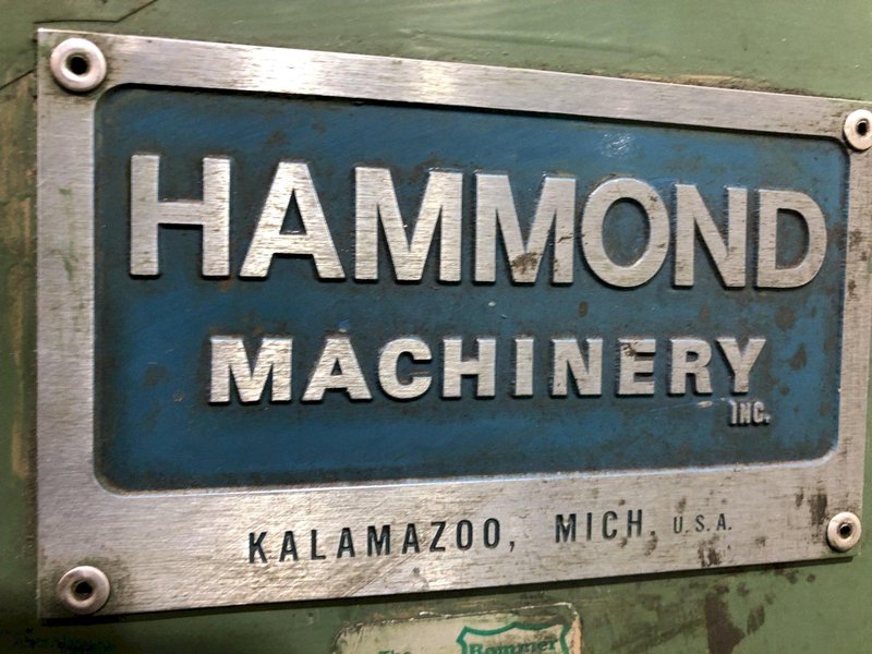 2-1/2" HAMMOND GRINDER MODEL UBG132 ABRASIVE BELT SANDER, LATHE ATTACHMENT: STOCK 17271