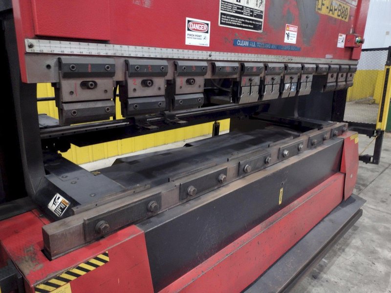 80 TON X 8' AMADA MODEL #FBD-8025 NT CNC HYDRAULIC PRESS BRAKE NEW 2004 : STOCK #23473