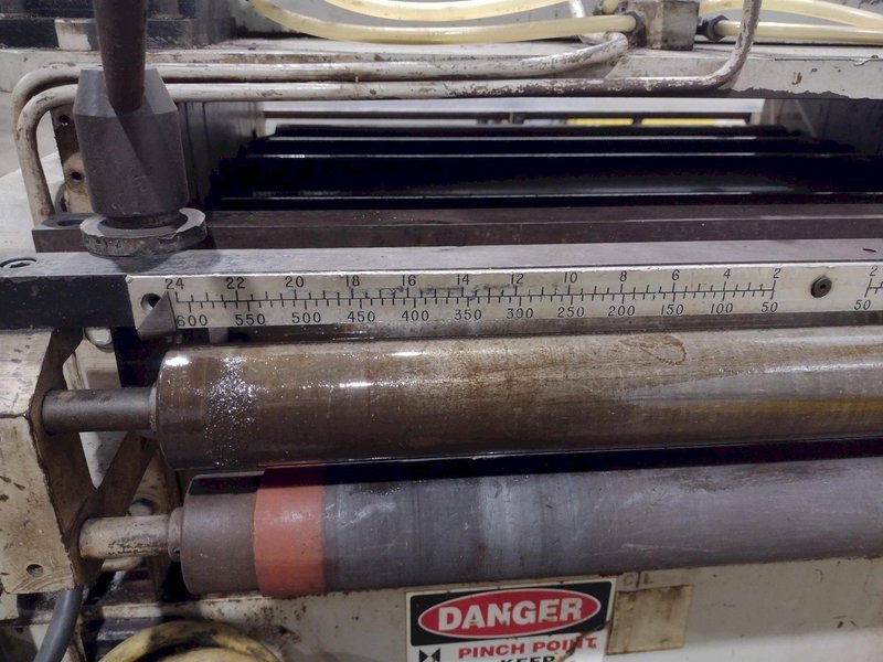 24" WIDE X .093-.250" X 6,000 LB LITTELL SERVO COIL FEED LINE: STOCK #19223