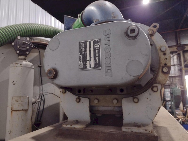 40 HP DEMARCO MAX VAC MODEL #XR40E8 INDUSTRIAL VACUUM &amp; HOPPER: STOCK #19483