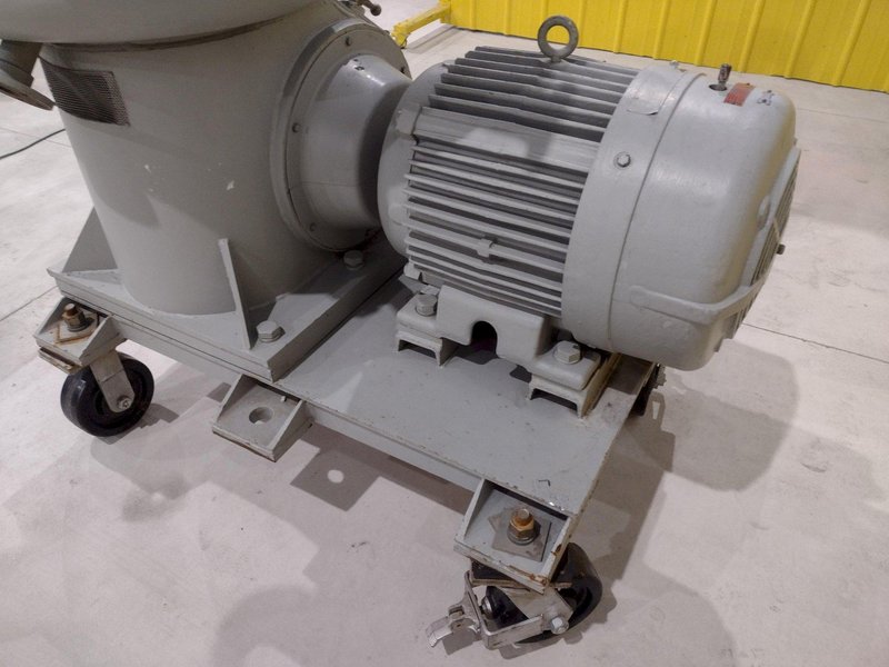 40 HP X 4,100 RPM DE-LAVAL MODEL #B214A CENTRIFUGAL PURIFIER &amp; SEPERATOR: STOCK #20207