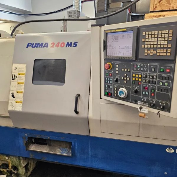 2005 DOOSAN PUMA 240MSC | Lathes, Bar, CNC