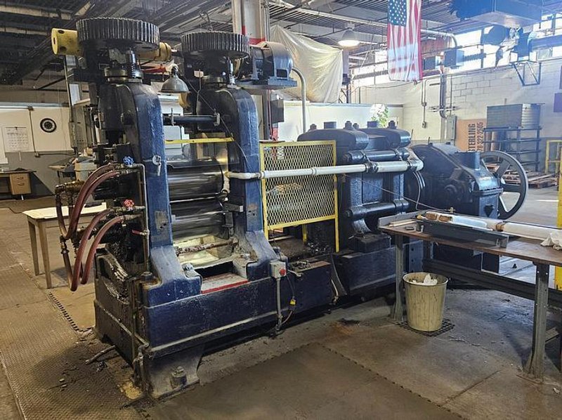 12" X 20"WATERBURY FARREL 2 HIGH ROLLING MILL (14550)