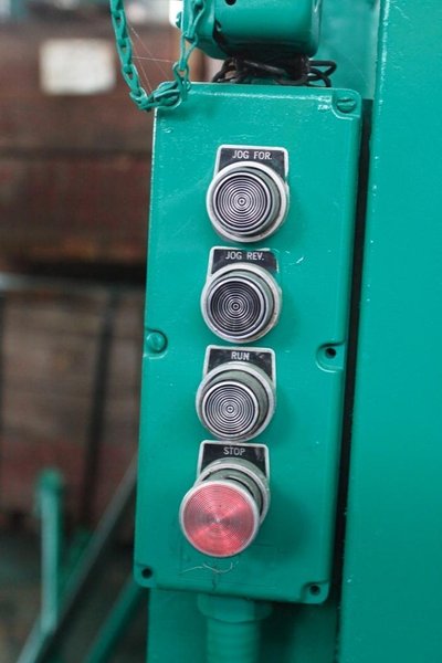 30" MEMCO 2 ROLL EMBOSSING MACHINE (14333)
