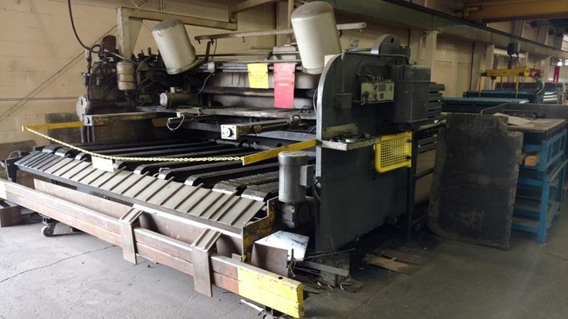 10' X 1/4" CINCINNATI MODEL #1810 AUTO SHEAR PRODUCTION SHEAR: STOCK # 69099