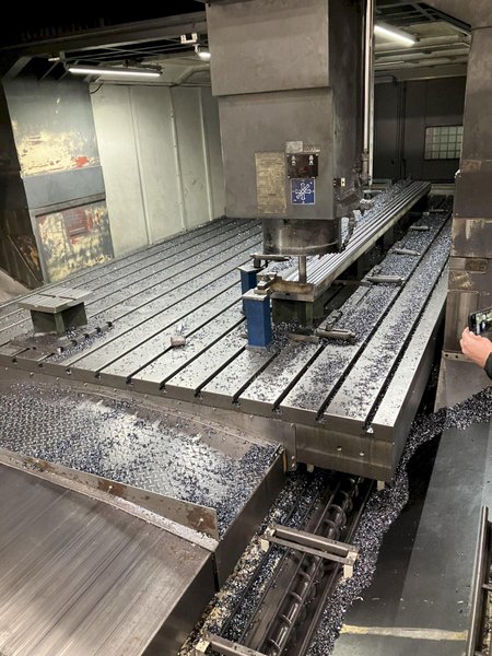 2012 YCM DCV6030 BF Gantry Machining Center - 3-Axis CNC, 236" Table