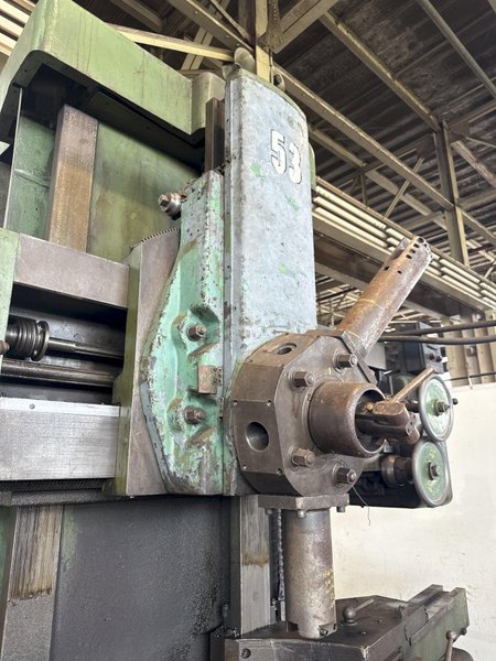 48" FRORIEP 4-JAW VERTICAL TURRET LATHE. STOCK # 0667925