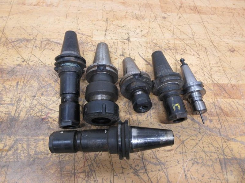 CAT-40 Collet Chucks(5 pcs) for DA &amp; ER Collets- Auction Item