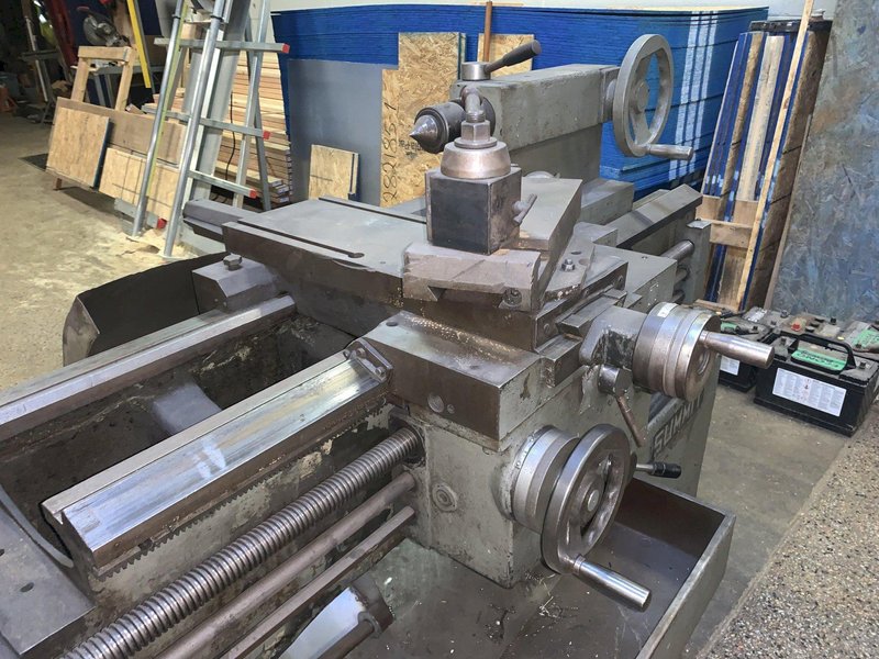 19" x 47" Summit Engine Lathe, S/N 3220827.