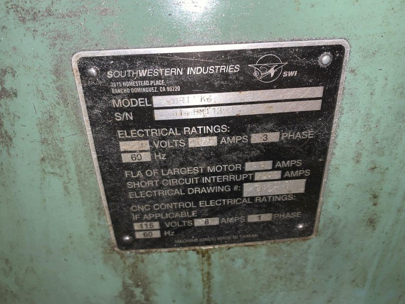 SWI Trak Sport K3 2-Axis Milling Machine with M2 control, New 2001.