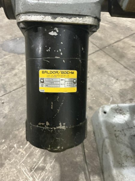 1.5 HP BRIDGEPORT TAM TYPE KNEE MILL: YOBRO #25983