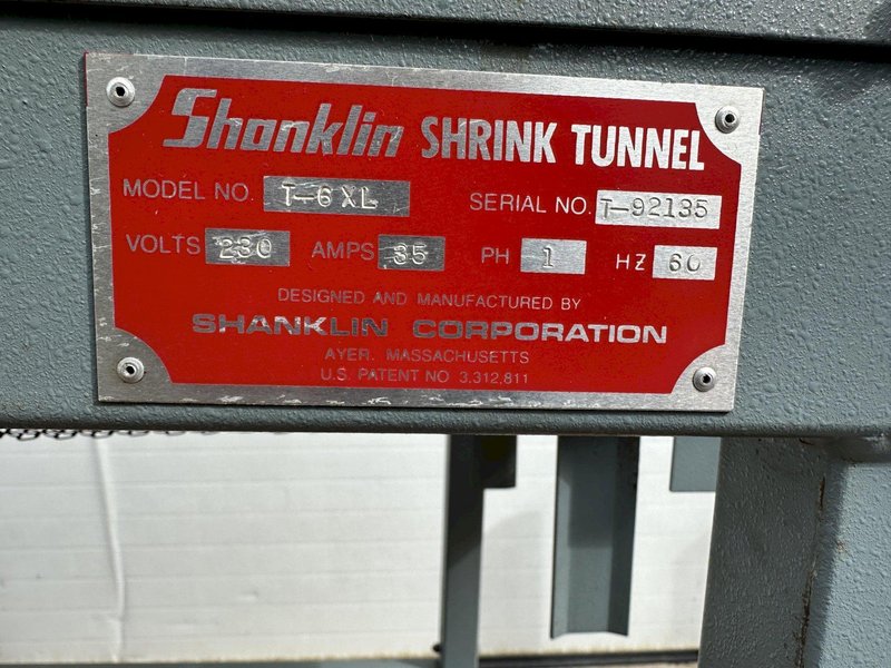 SHANKLIN T-6XL Heat Shrink Tunnel