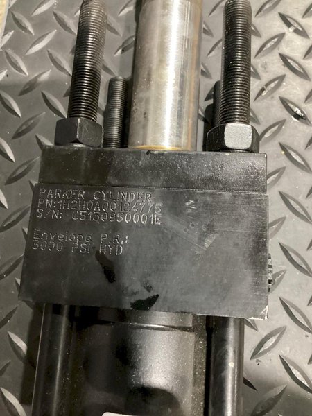PARKER 1H2H0A00124775 Heavy-Duty Hydraulic Cylinder (Tie-Rod) USED