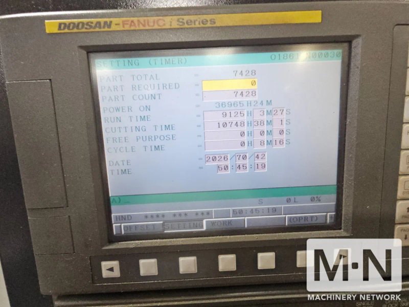 Doosan Lynx 220 LMSA CNC Lathe, 2013