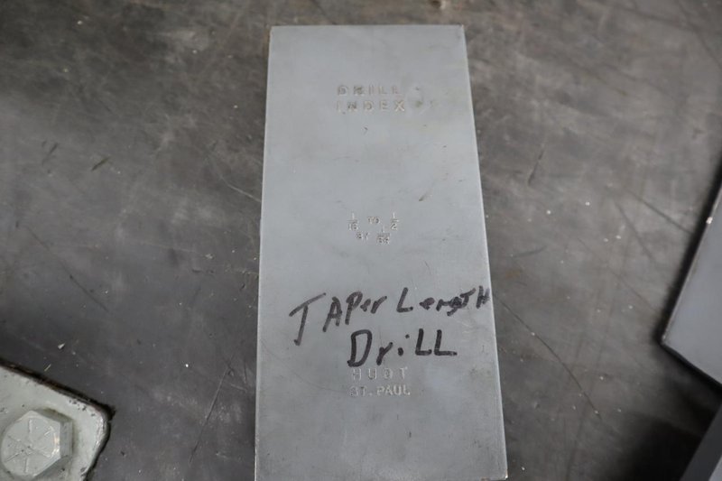 (2) Huot Drill Indexes and (2) Reamer Indexes- Auction Item