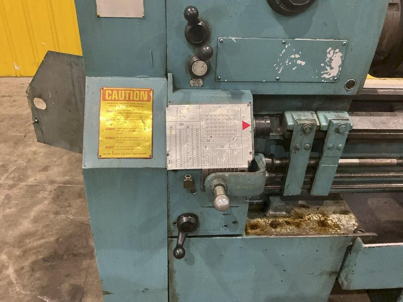 20" X 102" LEBLOND MODEL #11F SERVO ENGINE LATHE 3" HOLE : YOBRO #25909