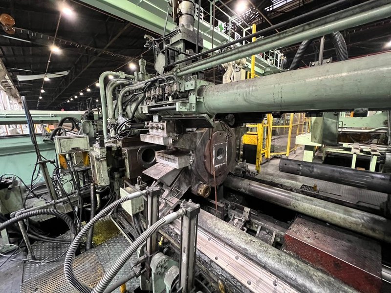 1800 Ton UBE Aluminum Extrusion Press (14715)