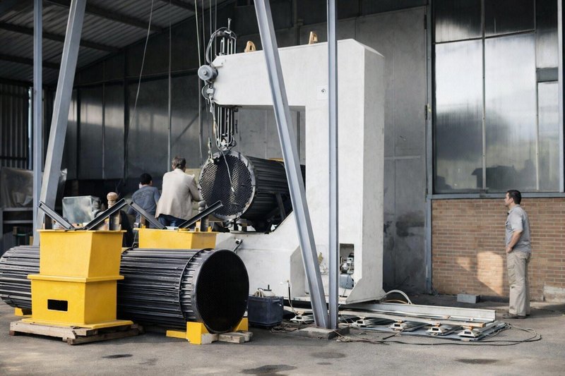 Jaespa - Ø 1600 mobile bandsaw for large workpieces