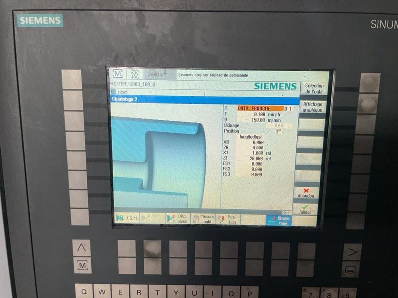WMW Zerbst - CNC internal thread lathe Ø 4000 mm