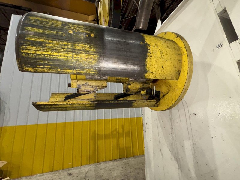 15,000 LBS X 24" COE MODEL #CPR-PO-15024  COIL REEL UNCOILER W/ COIL CAR: STOCK #23435