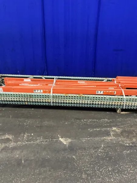 44” X 240” Pallet Racking - Teardrop