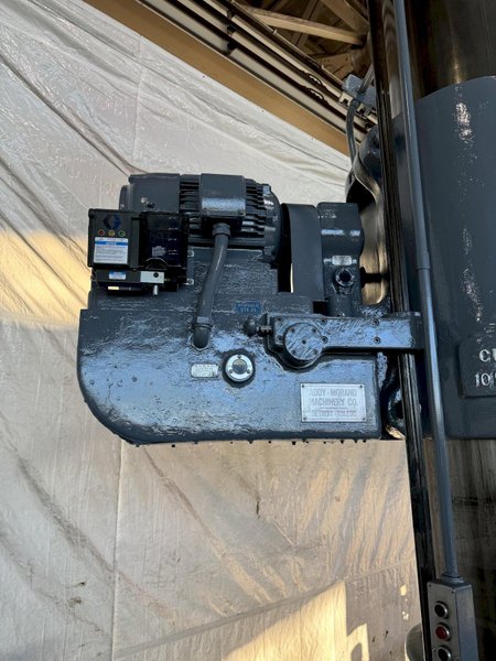 10' X 22" CARLTON 5A RADIAL ARM DRILL. STOCK # 0894024