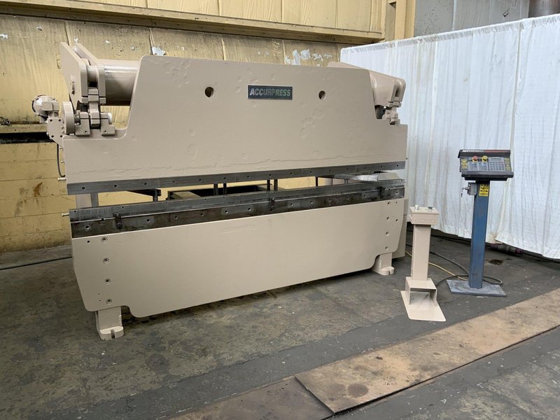 100 TON X 10' ACCURPRESS HYDRAULIC PRESS BRAKE: STOCK #80843