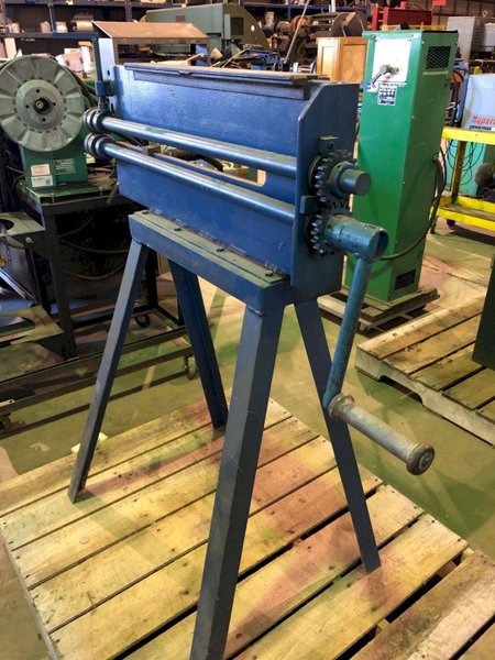 24" ROPER WHITNEY PEXTO STAND MOUNTED BEAD ROLLER. STOCK # 0414521