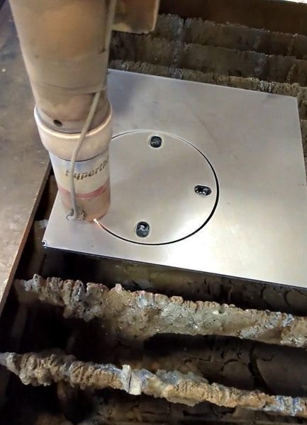6′ x 12′ C&amp;G Systems Crossfire CNC Plasma Table, 2008 – 260 Amp Hypertherm HPR260