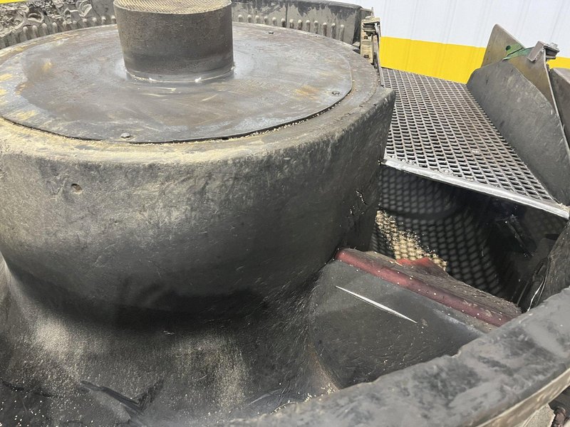 20 FT X 72" ROTOFINISH SPIRATRON MODEL ST-20-MSAX ROTARY BOWL VIBRATORY PARTS DEBURRING FINISHER: STOCK #20083