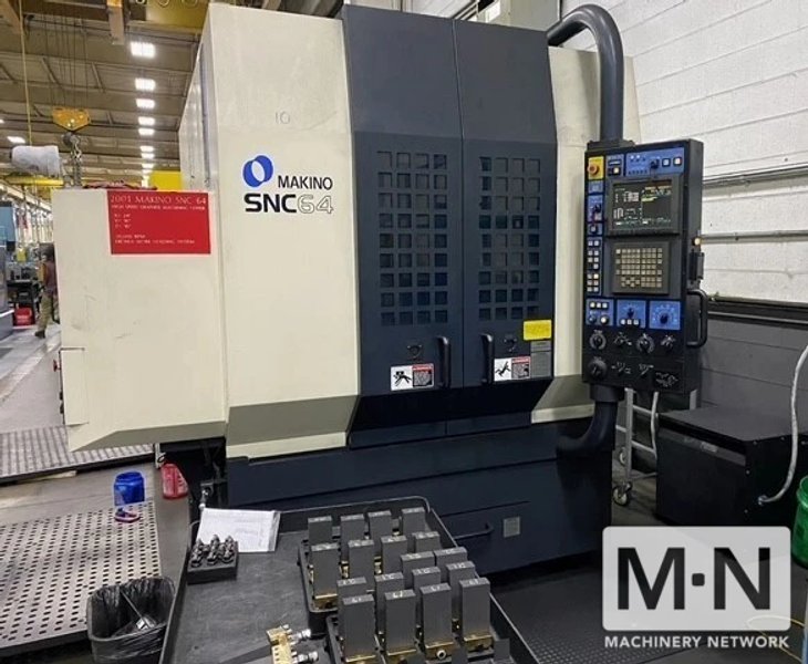 Makino SNC64 CNC Vertical Machining Center, 2001