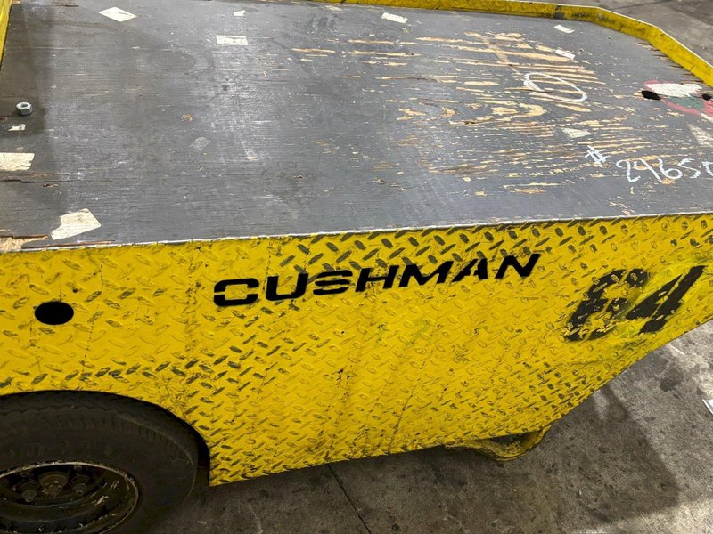 36 VOLT CUSHMAN MODEL #898361 STOCK CHASER/TUGGER CART: YOBRO #24650