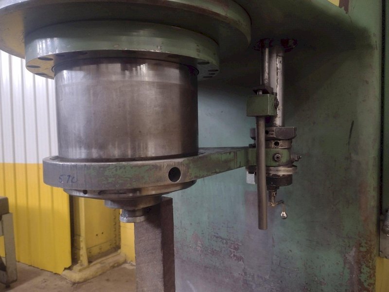 100 TON EITEL MODEL #RP100 HYDRAULIC C-FRAME PRECISION STRAIGHTENING PRESS: YOBRO #16014