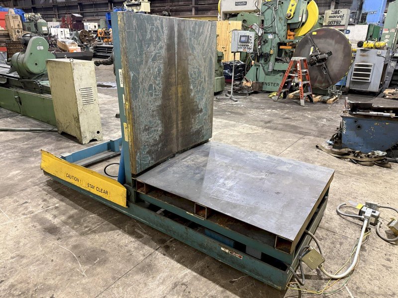 6,000 LBS ADVANCED MODEL #UE-690V HYDRAULIC UPENDER / COIL FLIPPER: YOBRO #26028