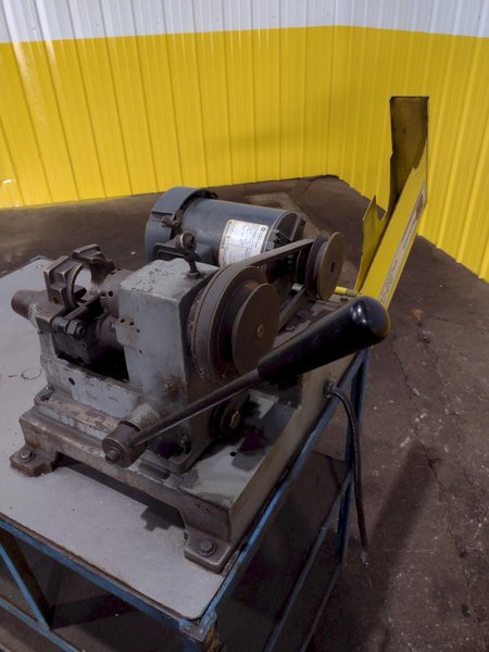 2" PINES MODEL #660 PR MACHINERY TUBE END FINISHER &amp; FORMER: STOCK #19185