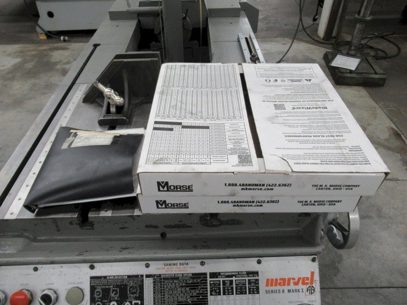 Marvel Series 8-Mark I Vertical Band Saw, Tilting, 18" x 22" Capacity, 1" Blade, Variable Speed
