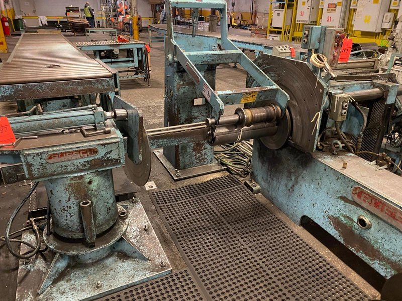 48" OD x 4,000# Reusch Coil Banding Line
