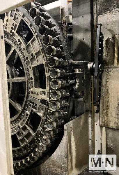 HAAS EC-400PP 4-Axis CNC Horizontal Machining Center, 2012